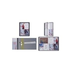 Купить NOBO Schaukasten, Metall-Rückwand, Außenbereich, 6 x DIN A4 wetterfest, wassergeschützt, Aluminiumrahmen, 4 mm Sicher- (1902578) в магазине wardena.ru