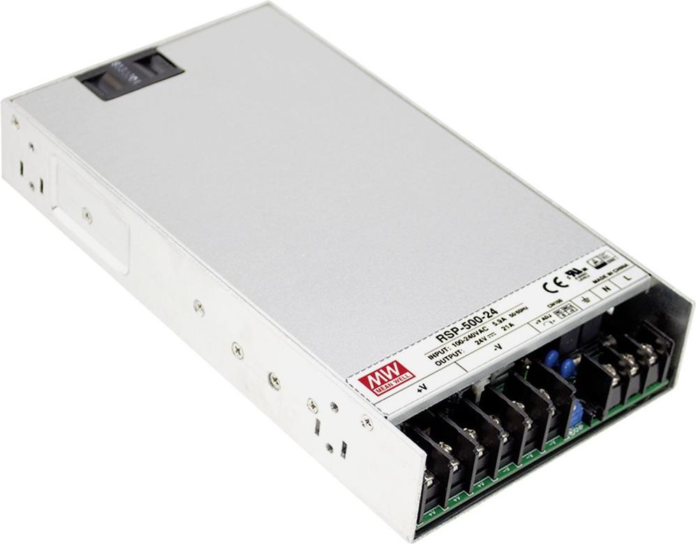Купить MEAN WELL RSP-500 Netzteil 500 W 1U Silber (RSP-500-4) в магазине wardena.ru