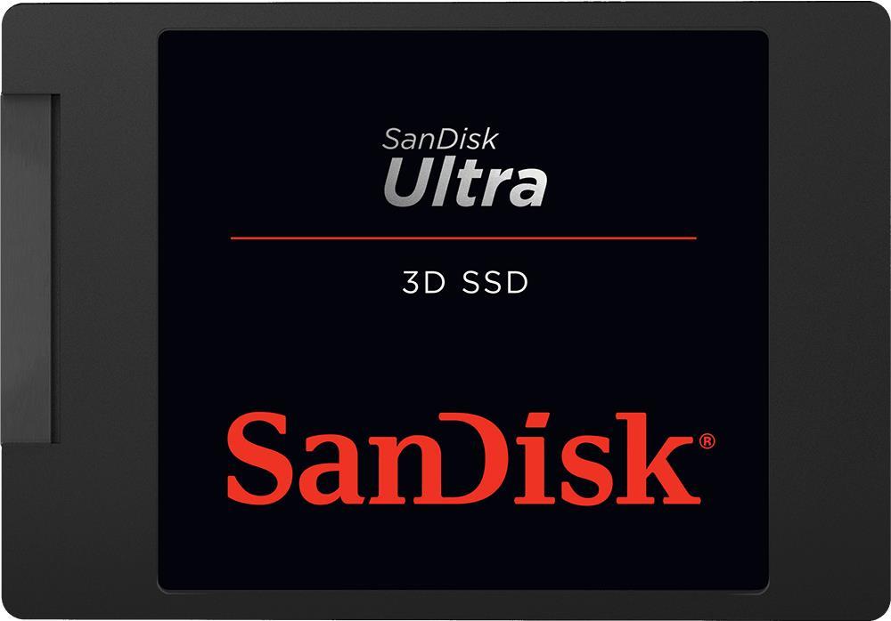 Купить SanDisk Ultra 3D - SSD - 4TB - intern - 2.5" (6,4 cm) - SATA 6Gb/s (SDSSDH3-4T00-G25) в магазине wardena.ru