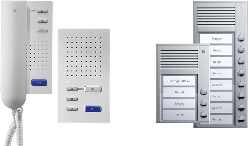 Купить TCS PPA04-EN/02 Audio-Intercom-System Weiß (PPA04-EN/02) в магазине wardena.ru