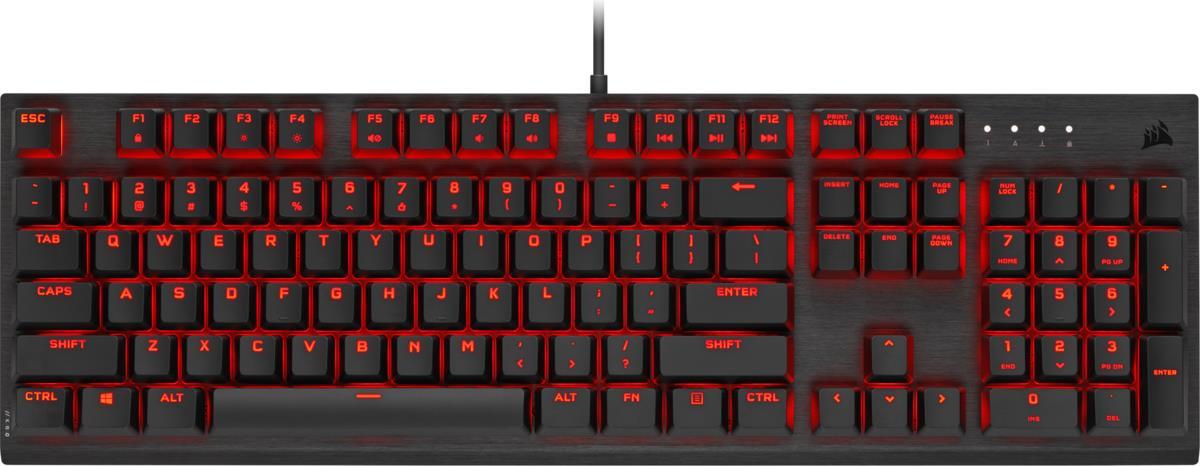 Купить Corsair CH-910D029-DE Tastatur USB Schweiz Grau (CH-910D029-DE) в магазине wardena.ru