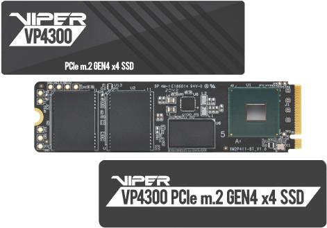 Купить Patriot Viper VP4300 - SSD - 2 TB - intern - M.2 2280 - PCI Express 4.0 x4 (NVMe) (VP4300-2TBM28H) в магазине wardena.ru