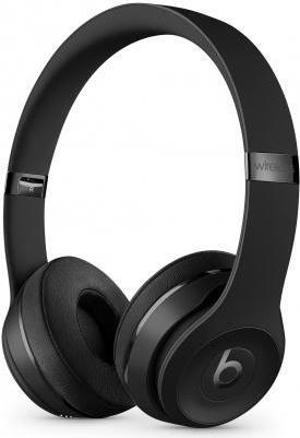 Купить Apple Beats Solo3 - The Beats Icon Collection - Kopfhörer mit Mikrofon - On-Ear - Bluetooth - kabellos - 3,5 mm Stecker - Geräuschisolierung - mattschwarz - für iPad/iPhone/iPod/TV/Watch (MX432ZM/A) в магазине wardena.ru