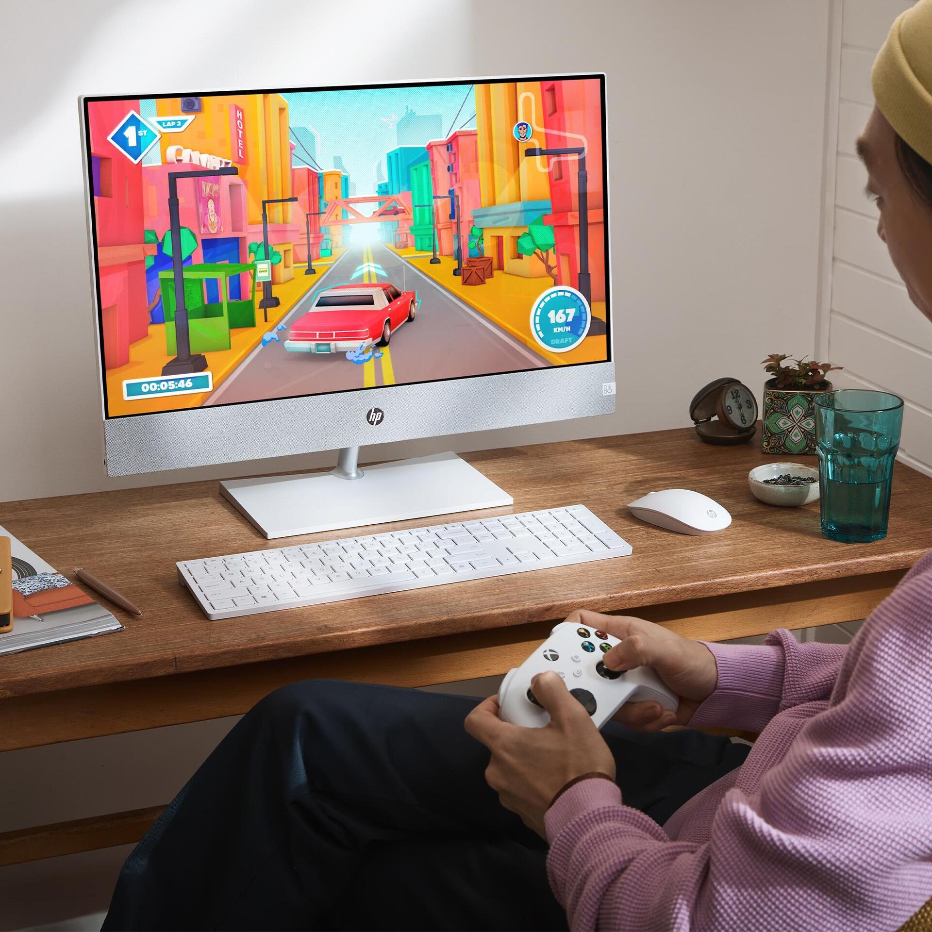 Купить HP Pavilion 27-ca1008ng - All-in-One (Komplettlösung) - Core i7 12700T / 1,4 GHz - RAM 16GB - SSD 1TB - NVMe - NVIDIA GeForce RTX 3050 / Intel UHD Graphics 770 - GigE - WLAN: 802,11a/b/g/n/ac, Bluetooth 5,0 - Win 11 Home (72Y26EA#ABD) в магазине wardena.ru