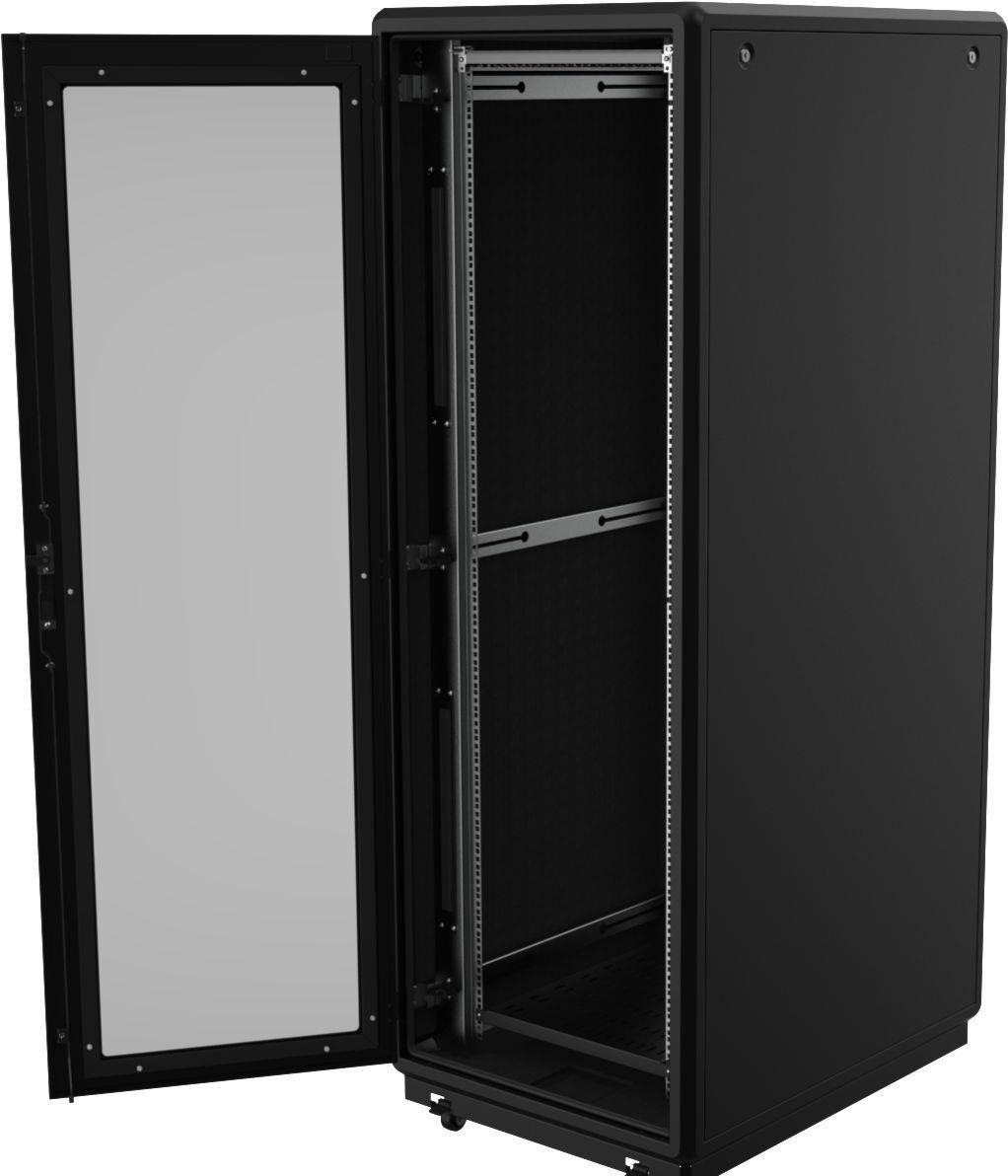 Купить Lanview 42U W 750mm D 1000mm H 2067mm SOUNDPROOF BLACK (RDLAK42U751BL) в магазине wardena.ru