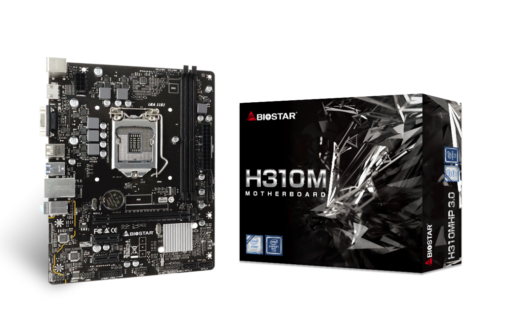 Купить Biostar H310MHP 3.0 - Intel - LGA 1151 (Socket H4) - Intel® Celeron® - Intel® Core™ i3 - Intel® Core™ i5 - Intel® Core™ i7 - Intel® Core™ i9 - Intel® Pentium® - LGA 1151 (Socket H4) - 32 GB - DDR4-SDRAM (H310MHP 3.0) в магазине wardena.ru