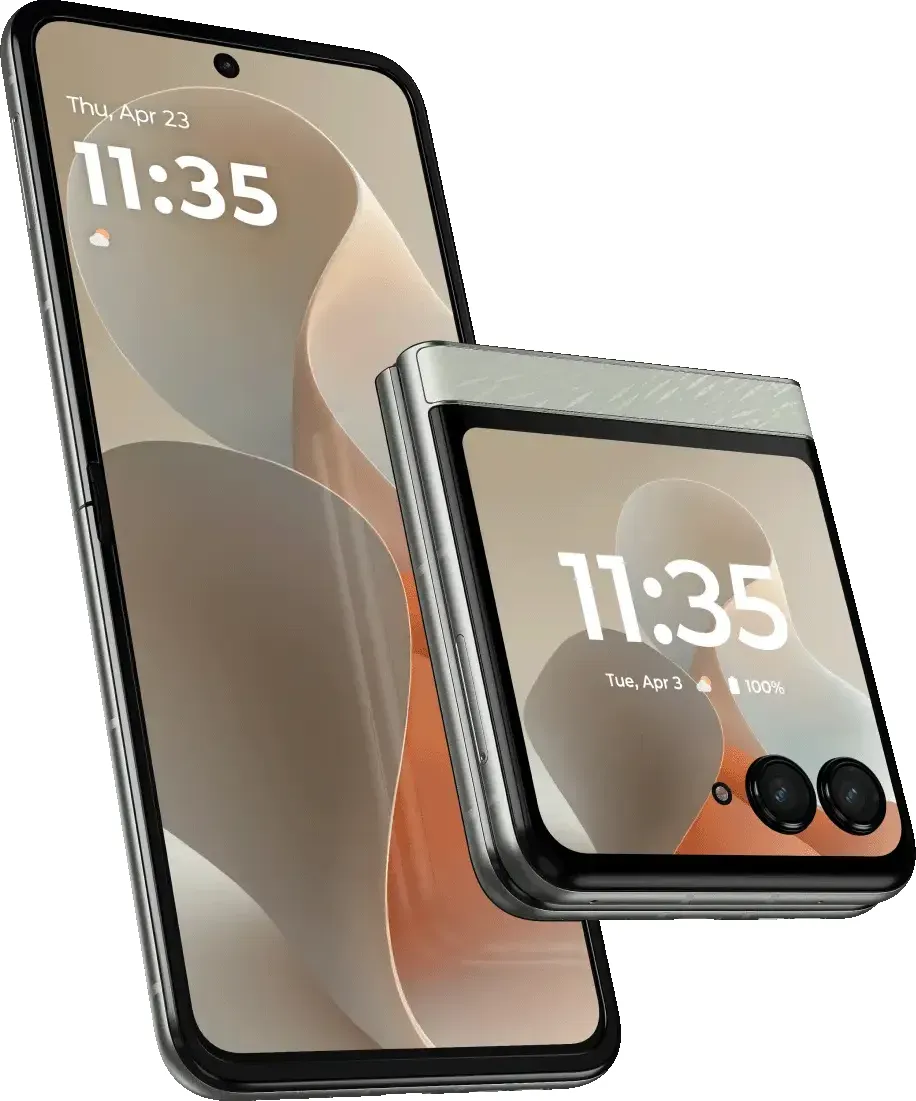 Купить Motorola Solutions Motorola razr 60, 17,5 cm (6.9"), 8 GB, 256 GB, 50 MP, Android 15, Grau Beige (PB860046SE) в магазине wardena.ru