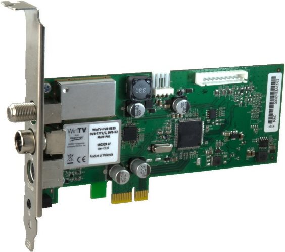 Купить Hauppauge WinTV HVR-5525 - Digitaler/analoger TV-Empfänger/Radioempfänger/Videoaufnahmeadapter - DVB-C, DVB-S2, DVB-T2 - HDTV - PCIe Low-Profile - SECAM, PAL (01432) в магазине wardena.ru