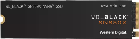 Купить WD WD_BLACK SN850X NVMe SSD WDS100T2X0E - SSD - 1TB - intern - M.2 2280 - PCIe 4,0 x4 (NVMe) (WDS100T2X0E) в магазине wardena.ru
