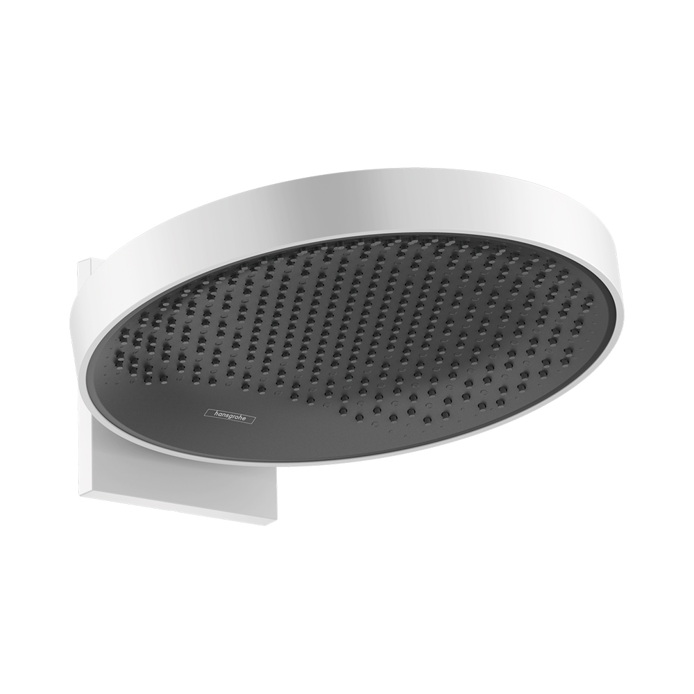 Купить Hansgrohe Rainfinity Верхний душ 360 1jet с настенным креплением белый матовый 26230700 в магазине wardena.ru