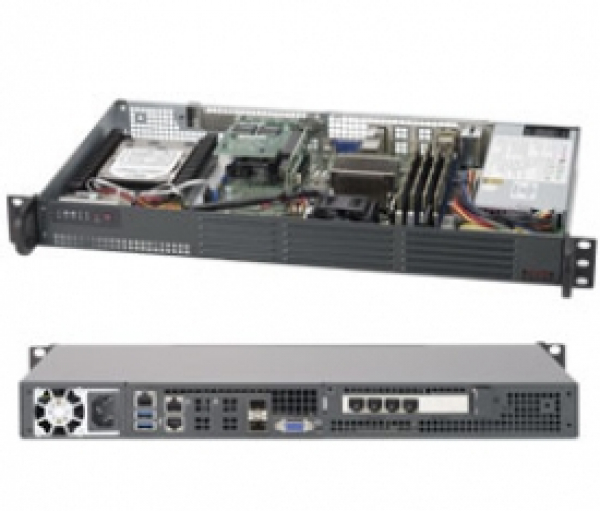 Купить Server Supermicro SYS-5018D-LN4T SuperServer • 504-203B • X10SDV-2C-TP4F • 1U IPMI NVMe в магазине wardena.ru