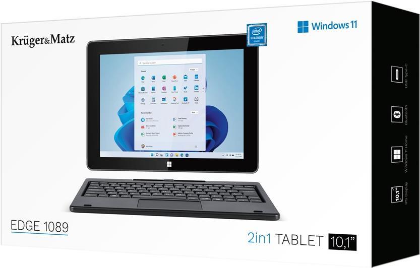 Купить Krüger&Matz KM1089 tablet 4 GB DDR3 128 GB Intel® Celeron® N4020, Dual Core 25,6 cm (10.1") Wi-Fi 5 (802.11ac) Win 11 PRO (KM1089) в магазине wardena.ru