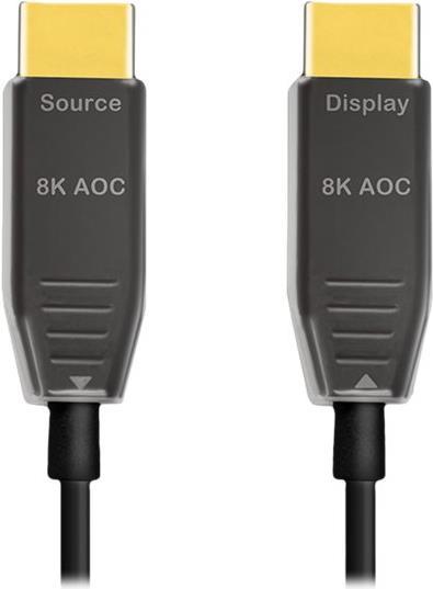Купить LogiLink - Ultra High Speed - HDMI-Kabel - HDMI männlich bis HDMI männlich - 20 m - Geschützter Hybridkupfer/Faseroptik - Schwarz - Active Optical Cable (AOC), Support von 4K 120 Hz, unterstützt 8K 60 Hz (7680 x 4320), A (CHF0113) в магазине wardena.ru