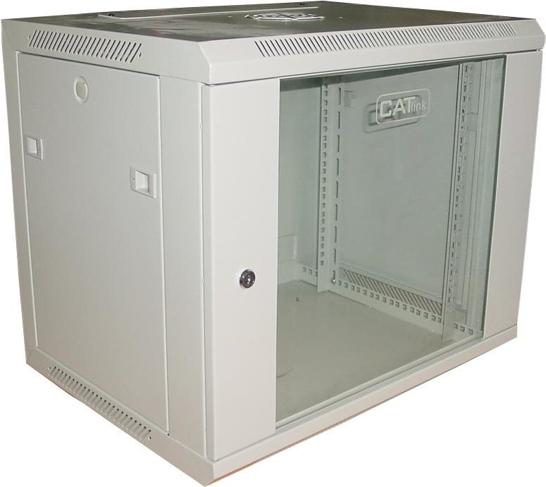 Купить CATlink Wallmount cabinet 9U, 600x450mm, grey RAL 7035 (CL-W19 9U/450) в магазине wardena.ru