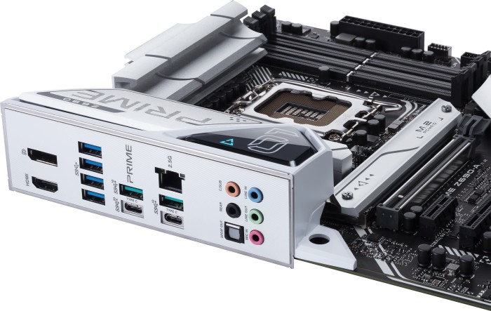 Купить ASUS PRIME Z690-A - Motherboard - ATX - LGA1700-Sockel - Z690 Chipsatz - USB-C Gen2, USB 3.2 Gen 1, USB 3.2 Gen 2, USB-C Gen 2x2 - 2.5 Gigabit LAN - Onboard-Grafik (CPU erforderlich) - HD Audio (8-Kanal) (90MB18L0-M0EAY0) в магазине wardena.ru