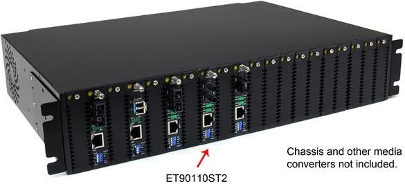 Купить StarTech.com 10/100 Mbit/sLWL / Glasfaser Ethernet ST Medienkonverter - 2 km - Medienkonverter - 10Base-T, 100Base-FX, 100Base-TX - RJ-45 / ST multi-mode - bis zu 2 km - 1310 nm (ET90110ST2) в магазине wardena.ru
