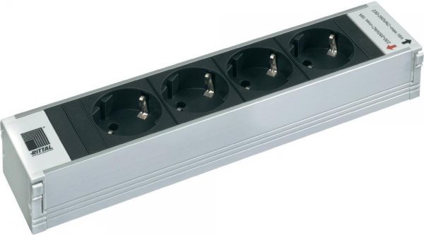 Купить Rittal - Steckdosenleiste (Plug-In-Modul) - Ausgangsbuchsen: 4 (CEE 7/7) (7856100) в магазине wardena.ru