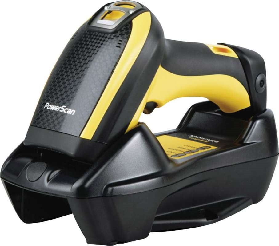 Купить Datalogic PowerScan PM9500, 433 MHz - Barcode-Scanner - Handgerät - decodiert - USB (PM9500-433RBK10) в магазине wardena.ru