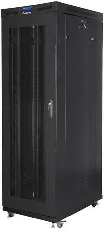 Купить Lanberg FF01-8037-23BL Rack 37U Freistehendes Gestell Schwarz (FF01-8037-23BL) в магазине wardena.ru