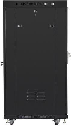 Купить Lanberg FF01-8822-12BL Rack 22U Freistehendes Gestell Schwarz (FF01-8822-12BL) в магазине wardena.ru