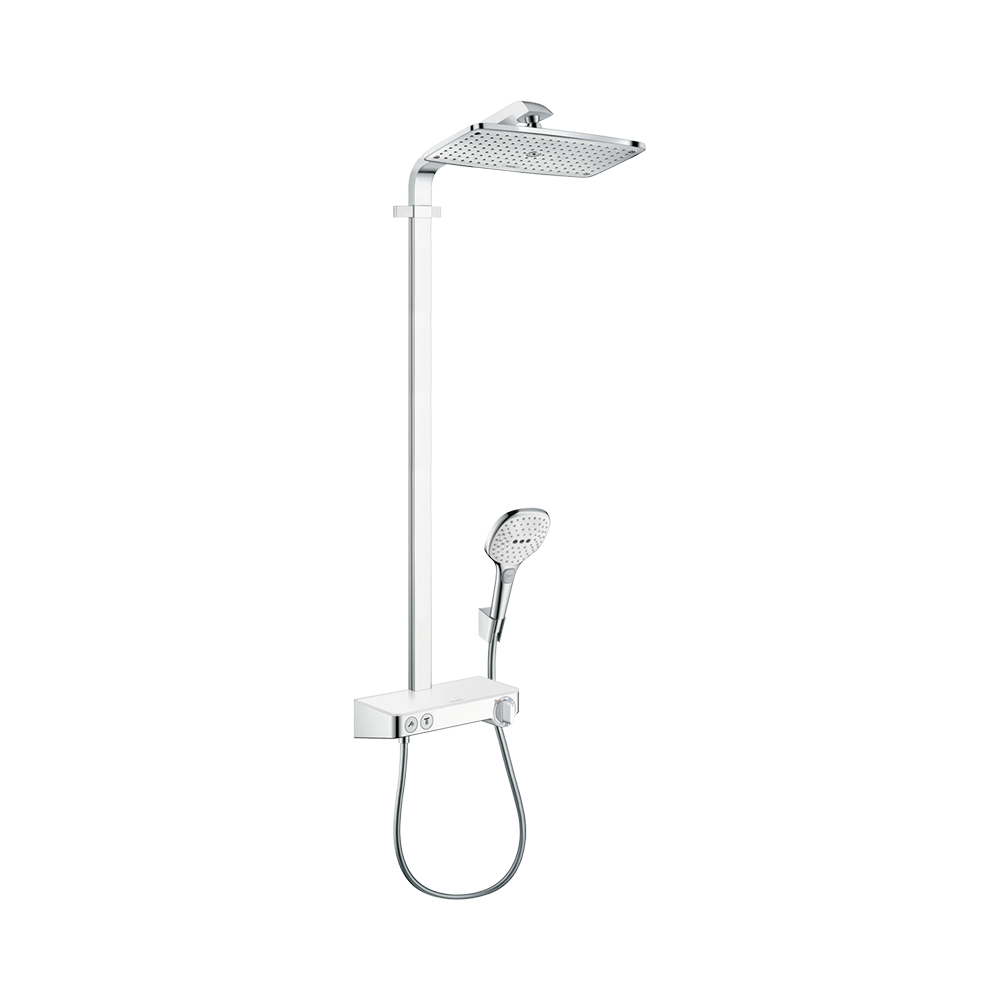 Купить Hansgrohe Raindance E Showerpipe 360 1jet Душевая система с термостатом ShowerTablet Select 300 хром 27288000 в магазине wardena.ru
