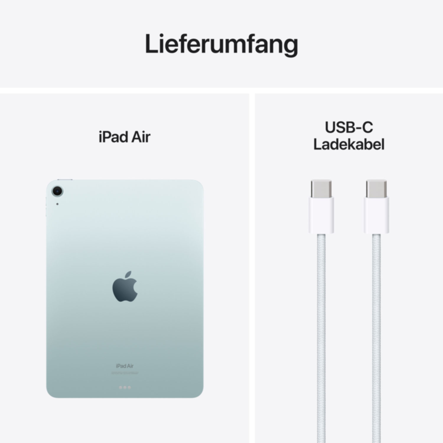 Купить Apple iPad Air (6th Generation) Air Apple M 1 TB 27,9 cm (11") 8 GB Wi-Fi 6E (802.11ax) iPadOS 17 Blau (MUWR3NF/A) в магазине wardena.ru