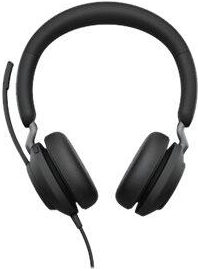 Купить GN Jabra Jabra Evolve2 40 MS Stereo - Headset - On-Ear - kabelgebunden - USB-C - Geräuschisolierung (24089-999-899) в магазине wardena.ru