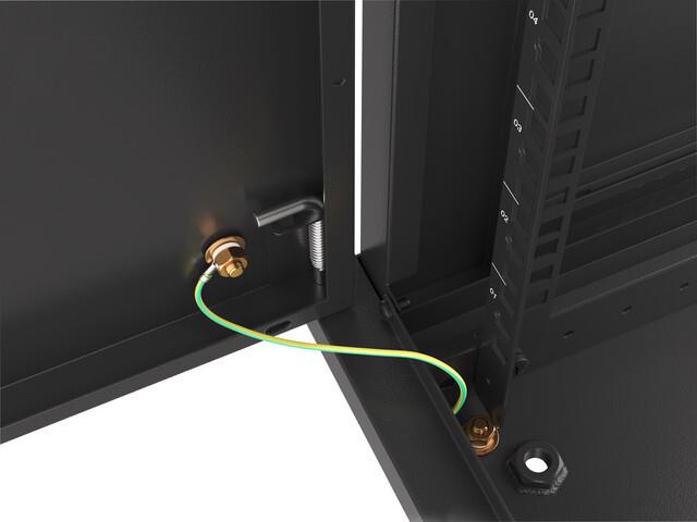 Купить Lanberg WF01-6609-00B Rack 9U Wandmontiertes Regal Schwarz (WF01-6609-00B) в магазине wardena.ru