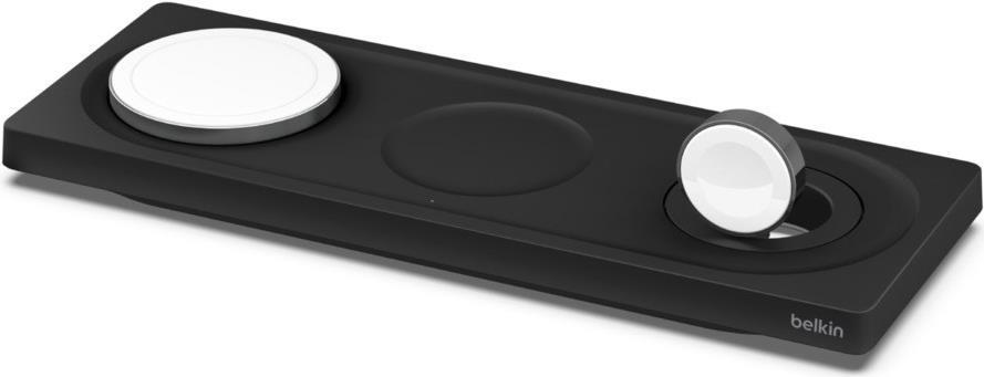 Купить BELKIN WRLS 3-IN-1 CHRG PAD W/ MAGSAFE F/ IPHONE 12/13 SERIES BLACK (WIZ016VFBK) в магазине wardena.ru