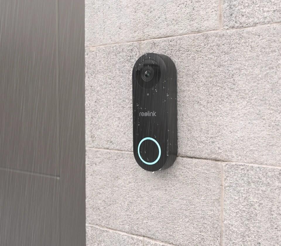Купить Reolink Video Doorbell WiFi Schwarz, Weiß (Wideo Dzwonek WIFI) в магазине wardena.ru