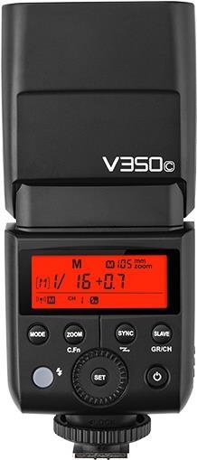 Купить Godox V350C Kamerablitz Kompaktes Blitzlicht Schwarz (V350C) в магазине wardena.ru