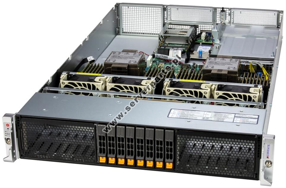 Купить Server Supermicro SYS-222H-TN • CSE-HS219-R000NP • X14DBM-SP • 2U в магазине wardena.ru