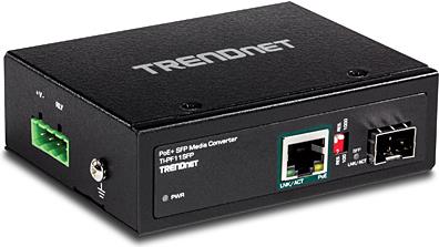 Купить TRENDnet TI-PF11SFP - Medienkonverter - GigE - 10Base-T, 100Base-TX, 1000Base-T - RJ-45 / SFP (mini-GBIC) - bis zu 40 km (TI-PF11SFP) в магазине wardena.ru