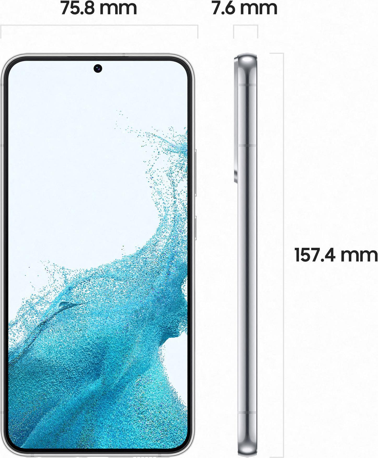 Купить Samsung Galaxy S22+ - 5G Smartphone - Dual-SIM - RAM 8 GB / Interner Speicher 128 GB - OLED-Display - 6.6" - 2340 x 1080 Pixel (120 Hz) - Triple-Kamera 50 MP, 12 MP, 10 MP - front camera 10 MP - Phantom White (SM-S906BZWDEUB) в магазине wardena.ru