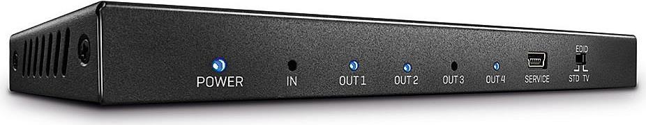 Купить Lindy 4 Port HDMI 18G Splitter Übertragung eines HDMI-Signals auf 4 Displays (38236) в магазине wardena.ru