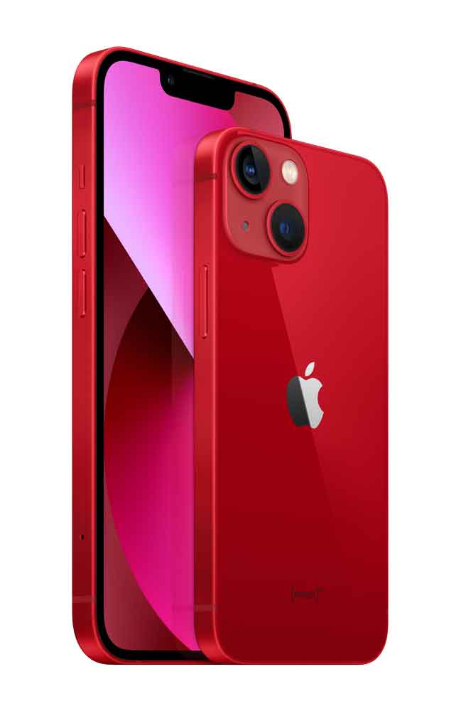 Купить Apple iPhone 13 - (PRODUCT) RED - Smartphone - Dual-SIM - 5G NR - 128GB - 6.1" - 2532 x 1170 Pixel (460 ppi (Pixel pro" )) - Super Retina XDR Display - 2 x Rückkamera 12 MP Frontkamera - Rot (MLPJ3ZD/A) в магазине wardena.ru
