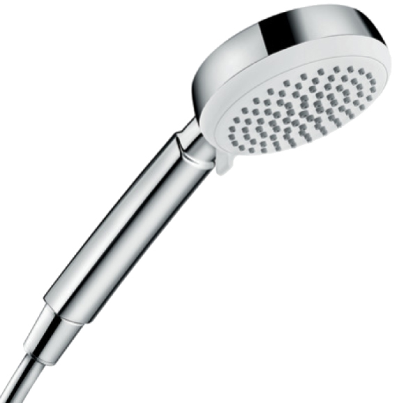 Купить Hansgrohe Crometta 100 Vario 90см душевой гарнитур хром-белый матовый 26657400 в магазине wardena.ru