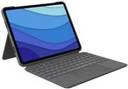 Купить Logitech Combo Touch - Tastatur und Foliohülle - mit Trackpad - hintergrundbeleuchtet - Apple Smart connector - QWERTZ - Schweiz - Oxford Gray - für Apple 27,90cm (11")  iPad Pro (1. Generation, 2. Generation, 3. Generat (920-010143) в магазине wardena.ru