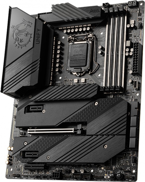 Купить MSI MEG Z590 UNIFY - Motherboard - ATX - LGA1200-Sockel - Z590 Chipsatz - USB-C Gen2, USB 3.2 Gen 1, USB 3.2 Gen 2, USB-C Gen 2x2 - 2.5 Gigabit LAN, Wi-Fi, Bluetooth - Onboard-Grafik (CPU erforderlich) - HD Audio (8-Kana (7D38-001R) в магазине wardena.ru