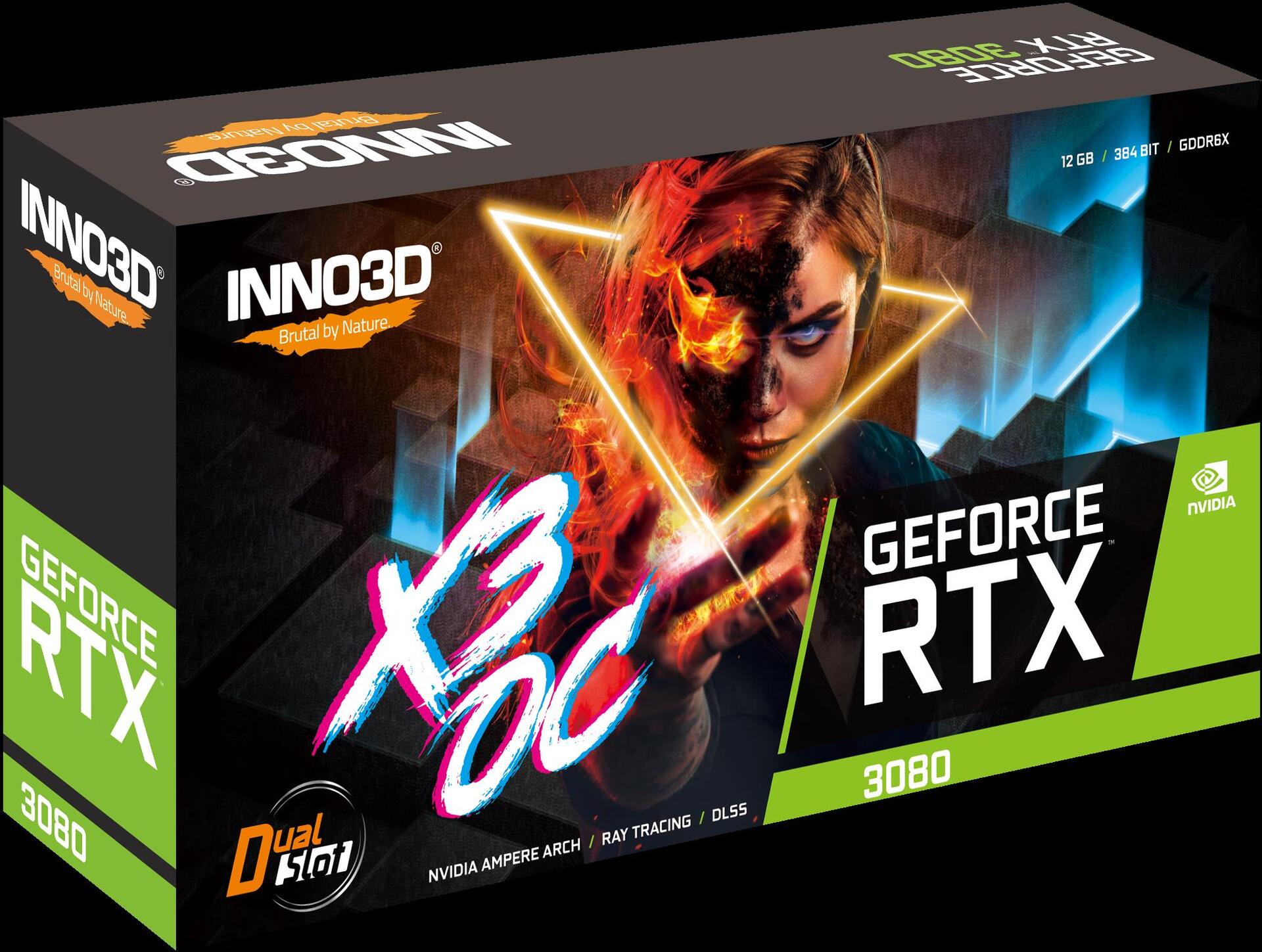 Купить Inno3D GEFORCE RTX 3080 12GB X3 OC LHR - Grafikkarten - GF RTX 3080 - 12 GB GDDR6X - PCIe 4.0 x16 - HDMI, 3 x DisplayPort (N30803-126XX-1810VA44H) в магазине wardena.ru