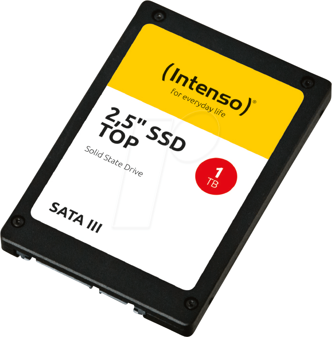 Купить Intenso Top Performance - SSD - 1TB - intern - 2.5" (6,4 cm) - SATA 6Gb/s (3812460) в магазине wardena.ru