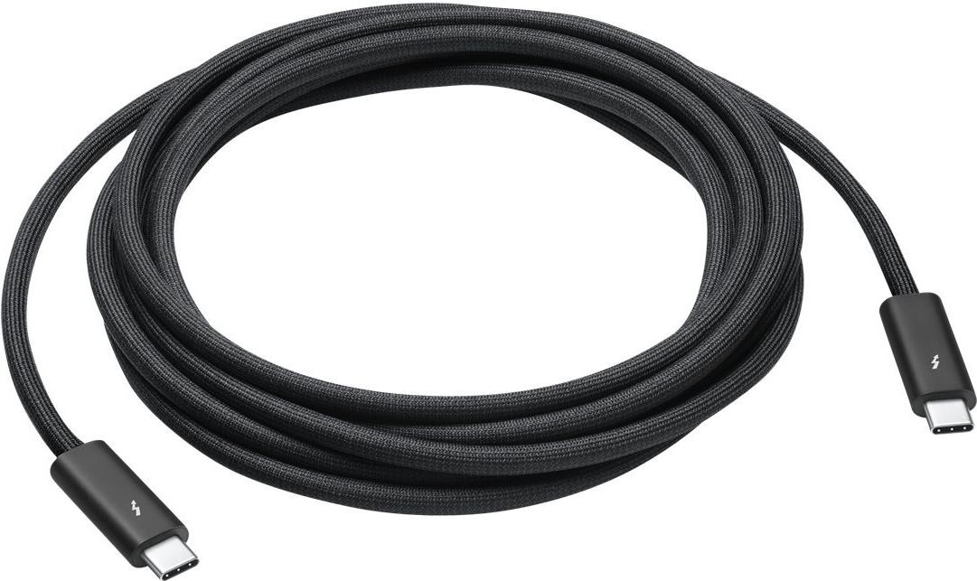 Купить Apple Thunderbolt 4 Pro USB-C Kabel 3m schwarz - Kabel - Digital/Daten (MW5H3ZM/A) в магазине wardena.ru