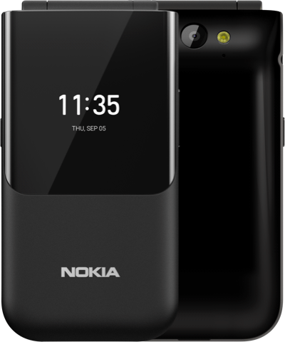 Купить Nokia 2720 Flip 7,11 cm (2.8" ) 118 g Schwarz (16BTSB01A06) в магазине wardena.ru