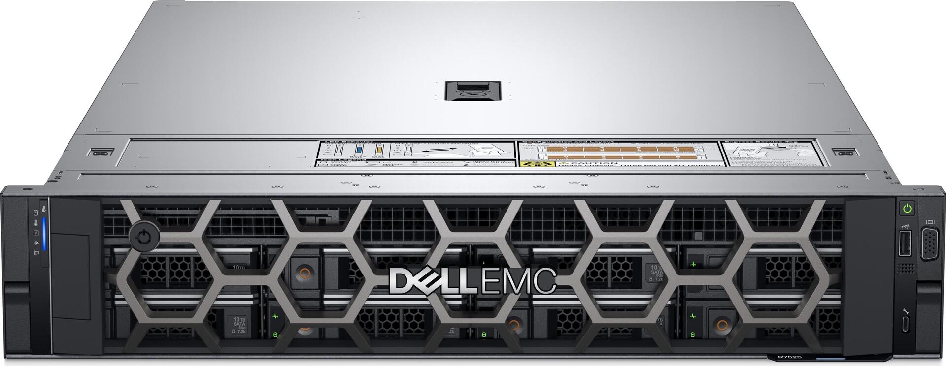 Купить DELL PowerEdge R7525 Server 480 GB Rack (2U) AMD EPYC 3 GHz 32 GB DDR4-SDRAM 800 W (PER752501A) в магазине wardena.ru