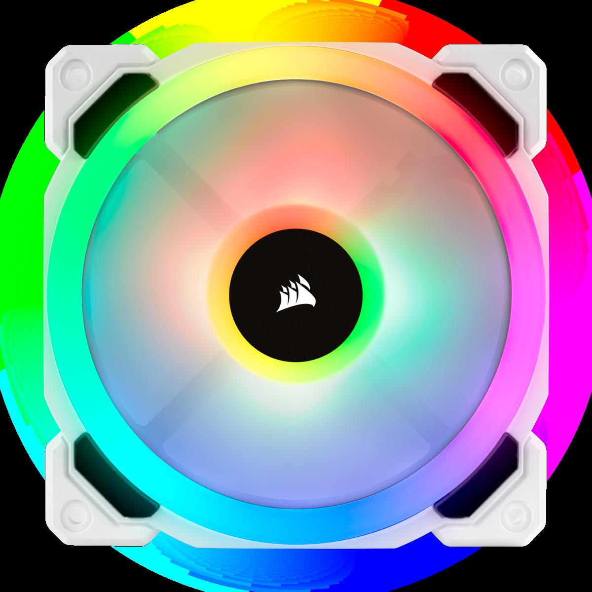 Купить CORSAIR LL Series LL120 RGB Dual Light Loop - Gehäuselüfter - 120 mm - weiß, Blau, Gelb, Rot, grün, orange, violett (Packung mit 3) (CO-9050092-WW) в магазине wardena.ru