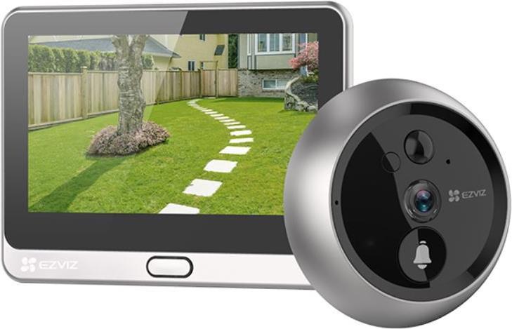 Купить EZVIZ DP2 - Schwarz - Silber - 6 m - UL / CE / FCC / REACH / WEEE / RoHS / UKCA - 2 MP - 1/2.7" - CMOS (CS-DP2) в магазине wardena.ru