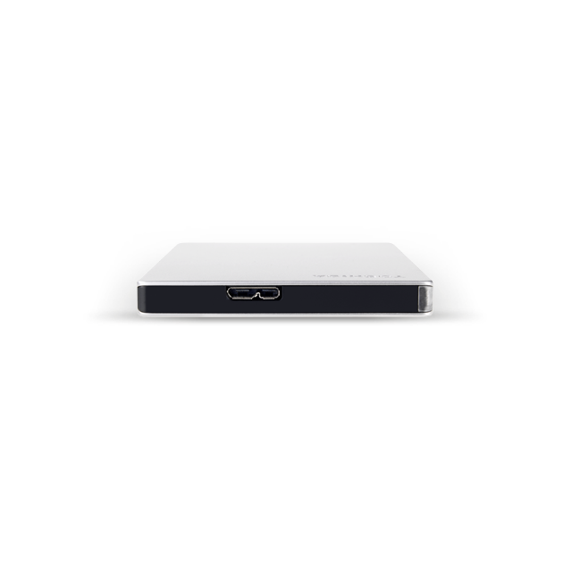 Купить Toshiba Canvio Slim - Festplatte - 1 TB - extern (tragbar) - 2.5" (6.4 cm) - USB 3.2 Gen 1 - Silber (HDTD310ES3DA) в магазине wardena.ru
