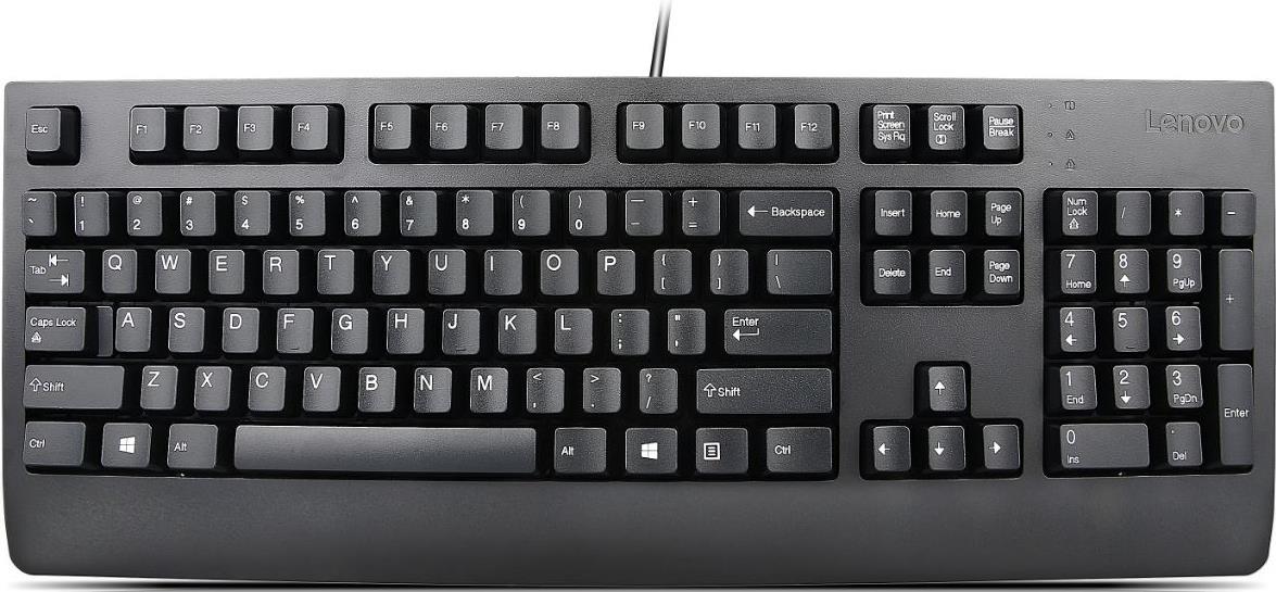 Купить Lenovo Preferred Pro II - Tastatur - USB - QWERTY - Niederländisch - Schwarz - FRU, Brown Box - für ThinkStation P320, P330, P330 Gen 2, P520, P520c, P710, P720, P920 (00XH698) в магазине wardena.ru