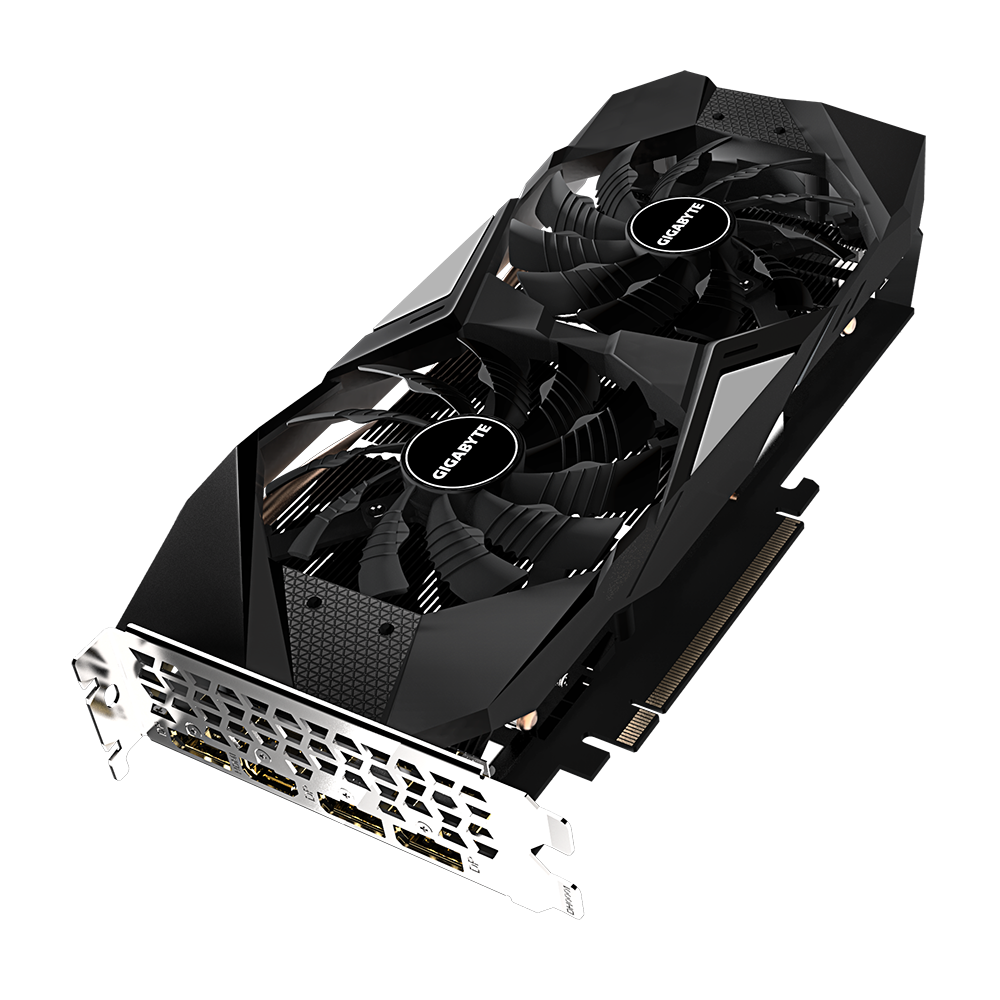 Купить Gigabyte GeForce RTX 2060 WINDFORCE OC 12G - Grafikkarten - GF RTX 2060 - 12GB GDDR6 - PCIe 3.0 x16 - HDMI, 3 x DisplayPort (GV-N2060WF2OC-12GD) в магазине wardena.ru