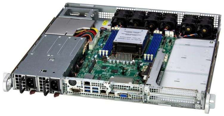 Купить Server Supermicro AS-1115S-FWTRT SuperServer • 515B-R000WNP • H13SVW-NT • 1U в магазине wardena.ru